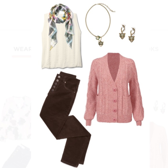 Confection Cardigan  Item #4065 Wool 2020 CAbi - Picture 12 of 15